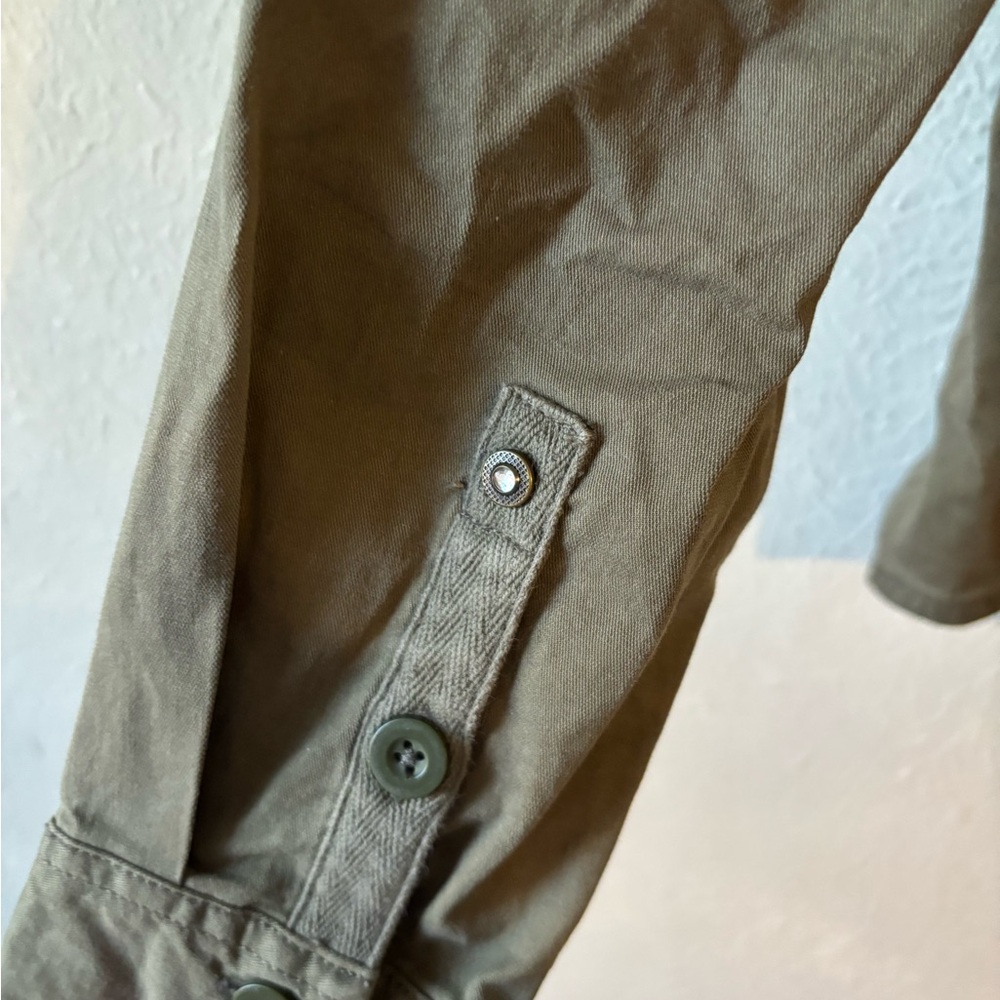 Harley Davidson Olive Green Jacket size small - Picture 6 of 7